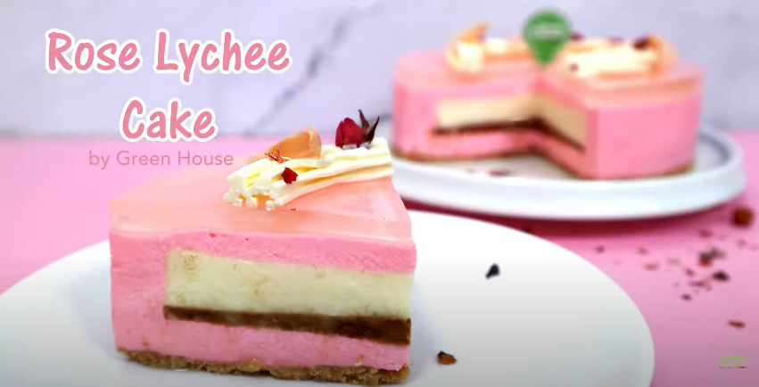 Eat, smile, and let the happiness flow with this incredible Lychee Mousse  Cake experience. Perfectly balances the best of both sweet and… | Instagram